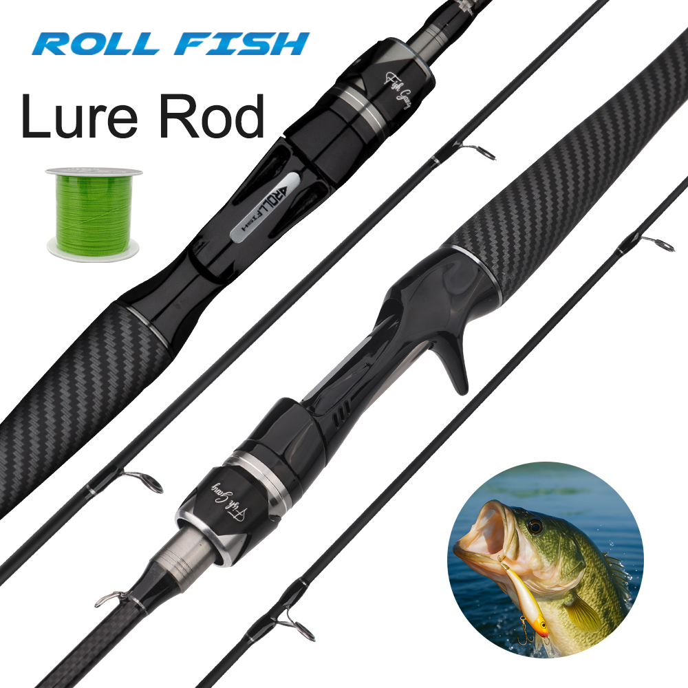 Freshwater Line - ROLLFISH Angelrute mit Salzwasser- und Süßwasserköder,