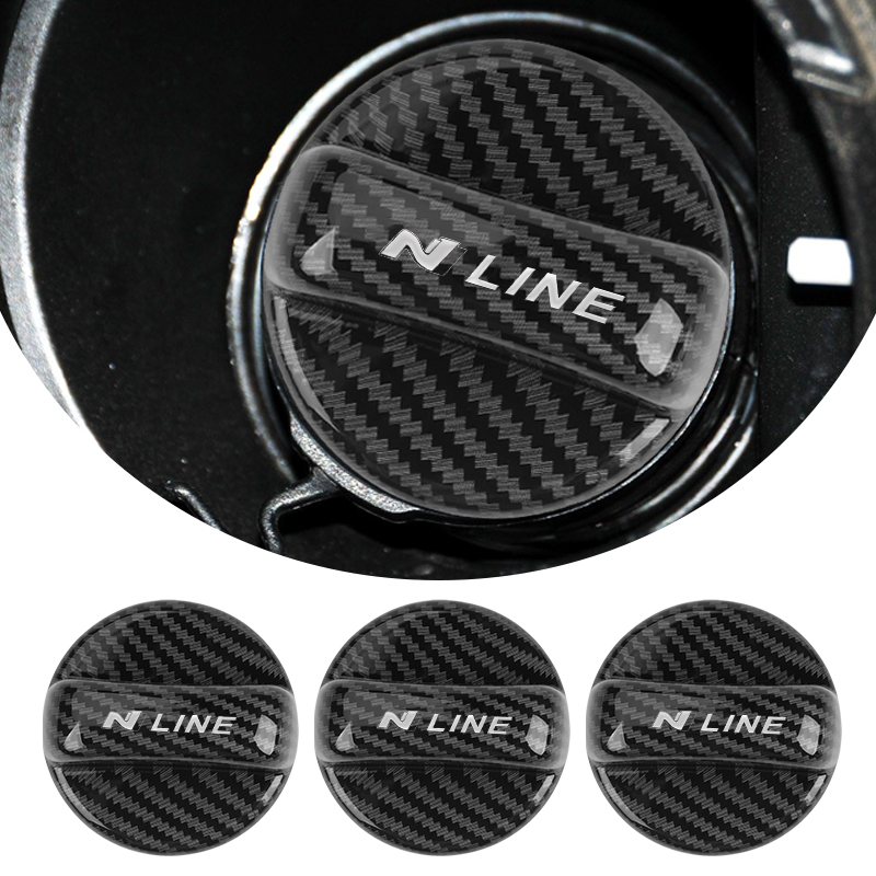 Tippet Line - Auto-Tankdeckel aus Kohlefaser, Zubehör für Hyundai