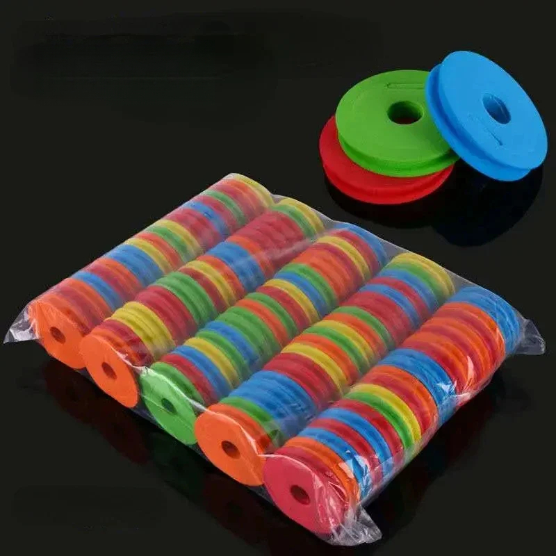 Fishing Line Spool - 10 Stück EVA-Schaumstoffspulen zum Angeln, Wickelbrett