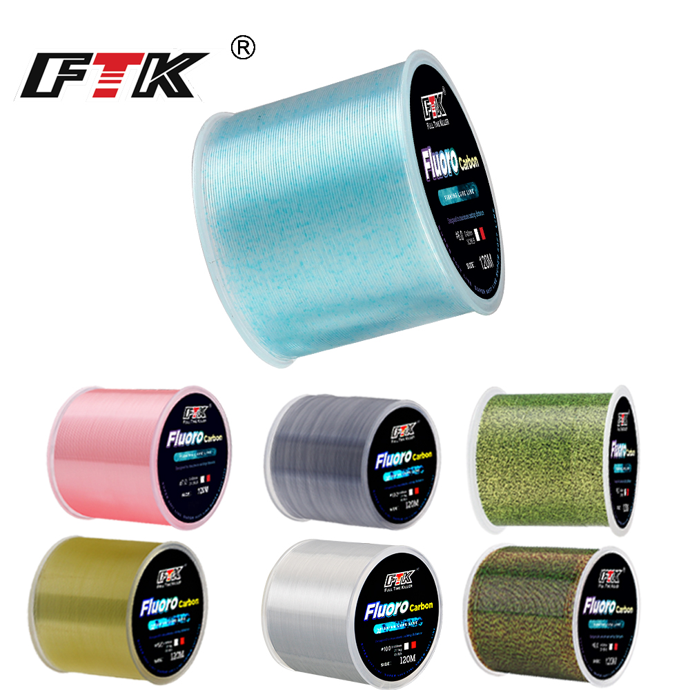 Copolymer Line - FTK 120 m Unsichtbare Angelschnur Speckle