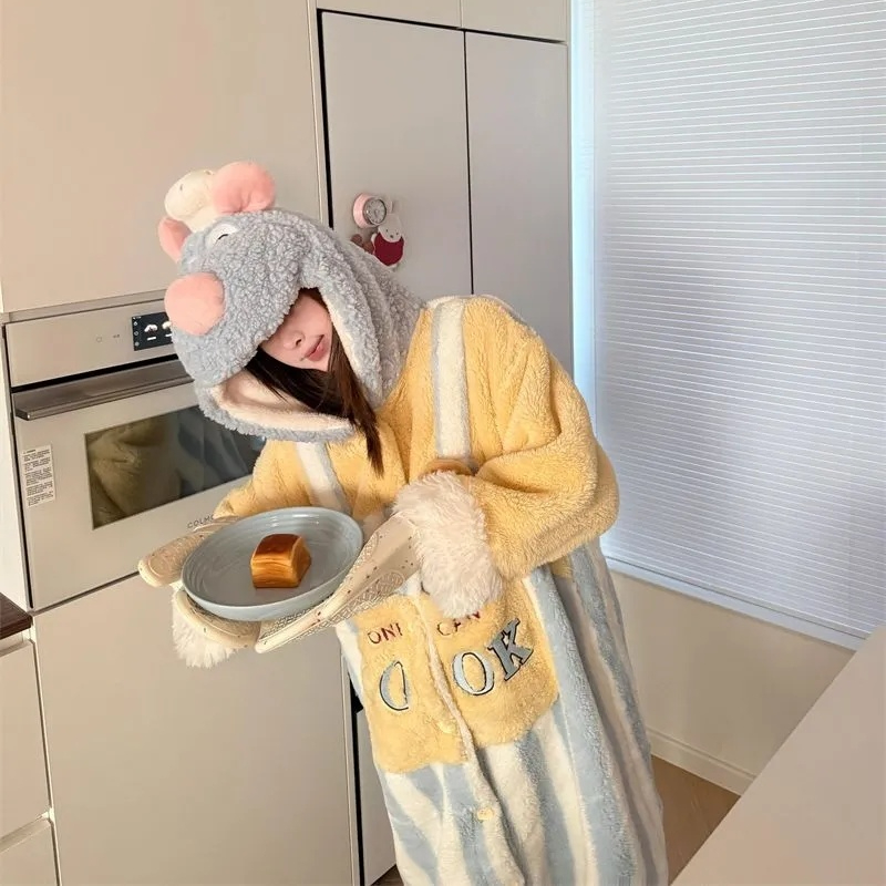 Tippet Line - Cartoon Disney Ratatouille Robe Nette Korallen