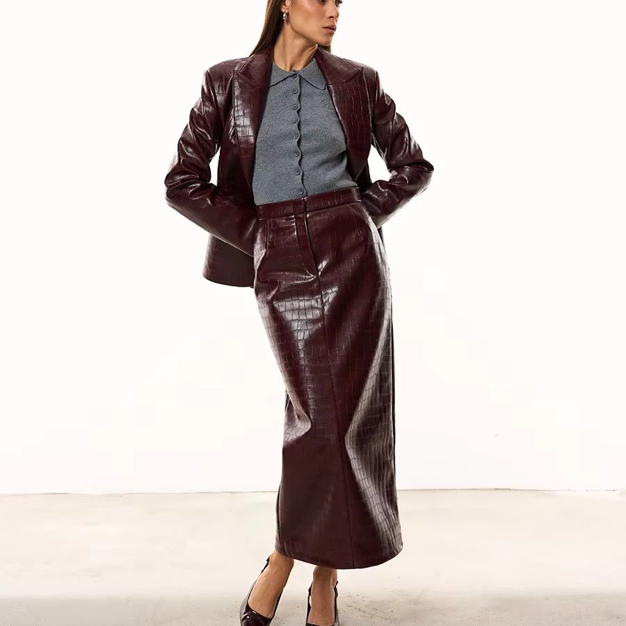 IG Damen Burgunderrotes Kroko- – Fly Line Bewertung und Preis