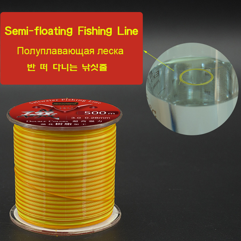 500 m Halbschwimmende Angelsch – Copolymer Line Bewertung und Preis