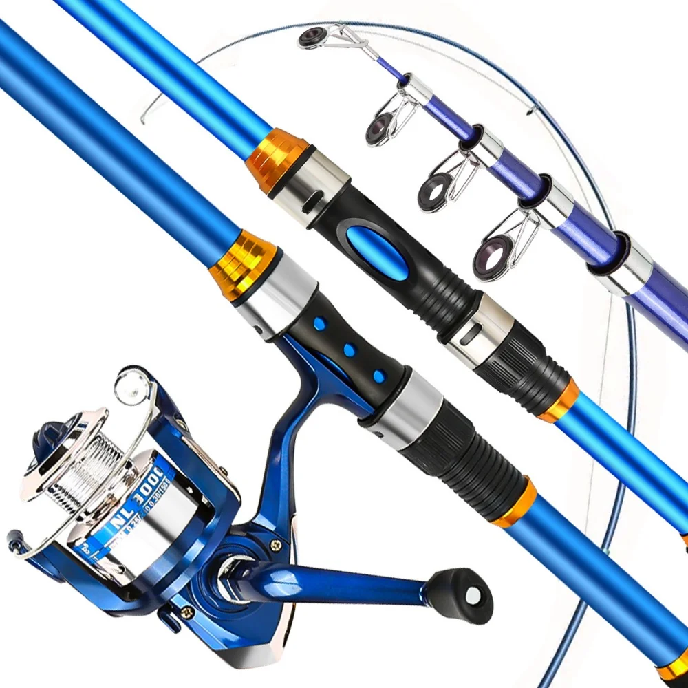 2,1–3,6 m Teleskop-Angelruten- – Fishing Line Spool Bewertung und Preis